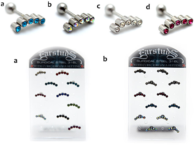 Black Tragus Barbell